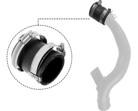 Charger Air Hose 09-0914 Gates