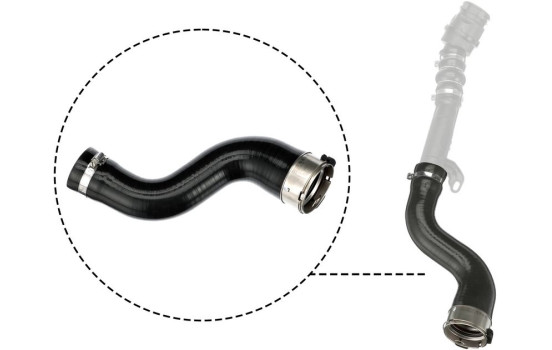 Charger Air Hose 09-1389 Gates, Image 2