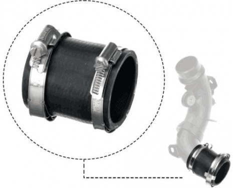 Charger Air Hose 09-1395 Gates