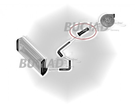 Charger Air Hose, Image 2