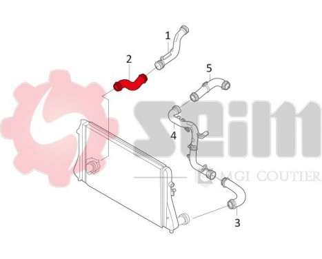 Charger Air Hose, Image 2