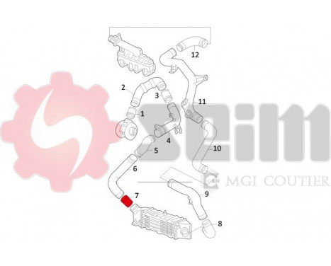 Charger Air Hose, Image 4