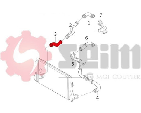 Charger Air Hose, Image 4