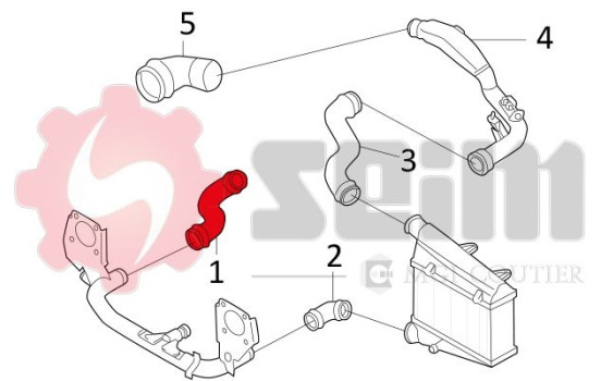 Charger Air Hose, Image 6