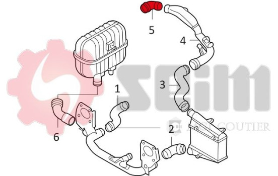 Charger Air Hose