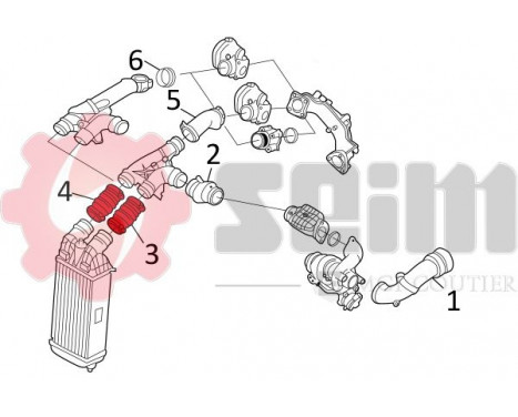 Charger Air Hose, Image 4