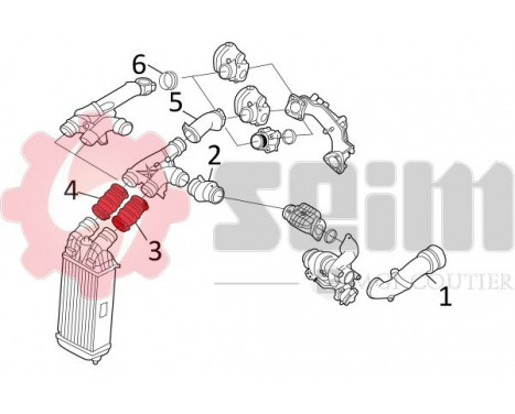 Charger Air Hose, Image 2