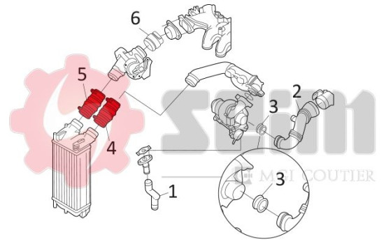 Charger Air Hose, Image 6