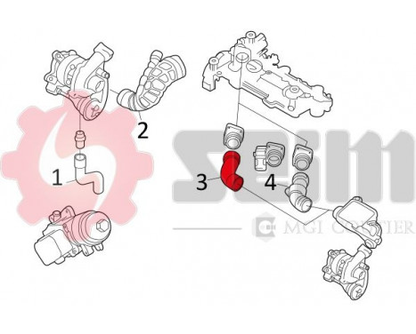 Charger Air Hose, Image 2