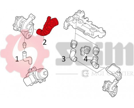 Charger Air Hose, Image 2