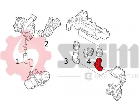 Charger Air Hose, Image 3