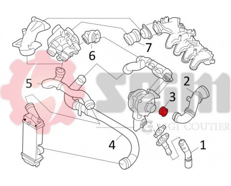 Charger Air Hose, Image 5