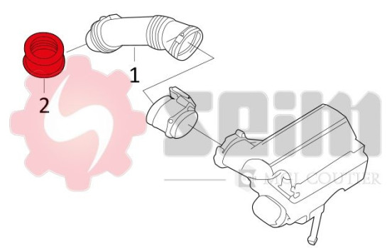 Charger Air Hose, Image 9
