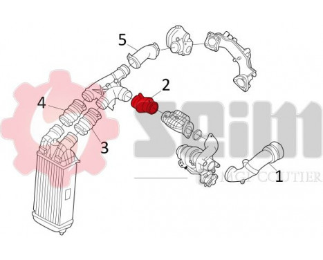 Charger Air Hose, Image 3