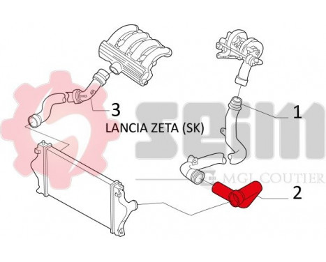 Charger Air Hose, Image 4