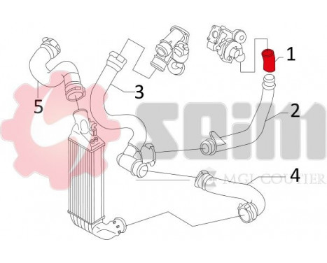 Charger Air Hose, Image 4
