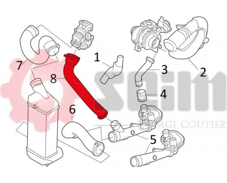 Charger Air Hose, Image 2