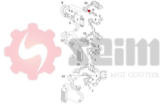 Charger Air Hose, Image 3