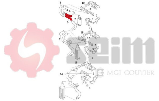 Charger Air Hose, Image 4