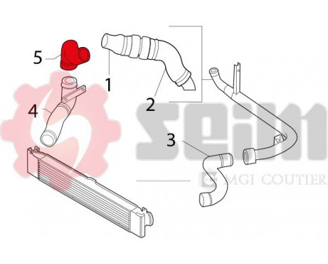 Charger Air Hose, Image 2