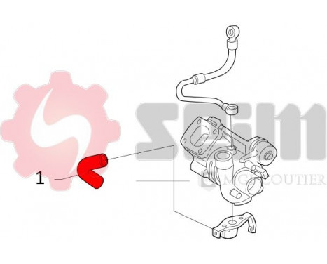Charger Air Hose, Image 2