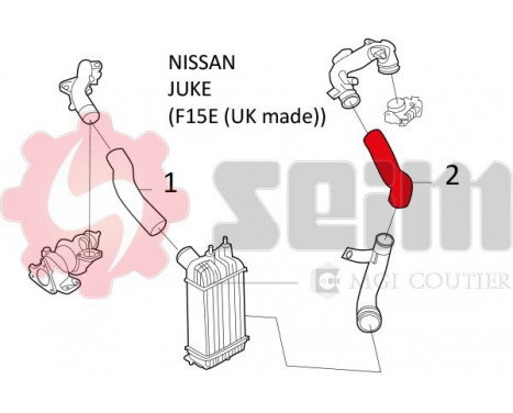 Charger Air Hose, Image 3