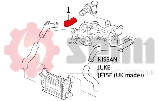 Charger Air Hose, Image 4