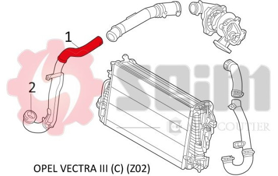 Charger Air Hose, Image 3