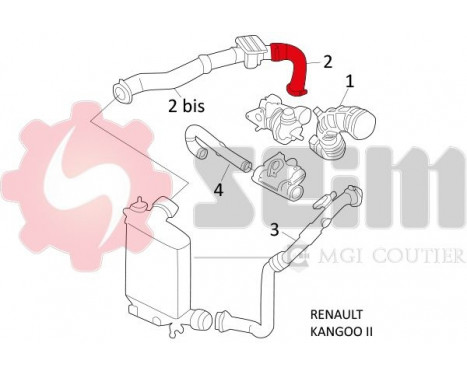 Charger Air Hose, Image 2
