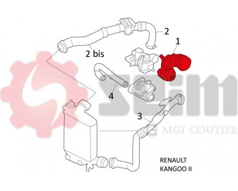 Charger Air Hose, Image 3