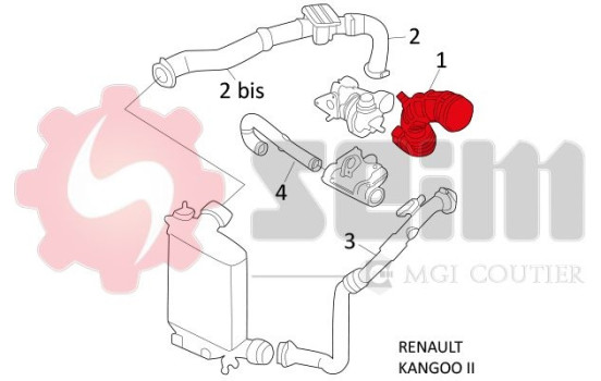 Charger Air Hose, Image 3