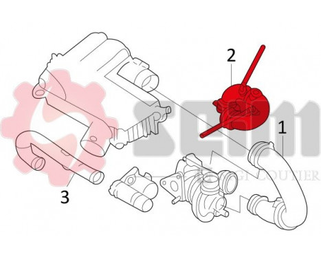 Charger Air Hose, Image 2