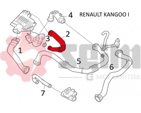 Charger Air Hose, Image 6