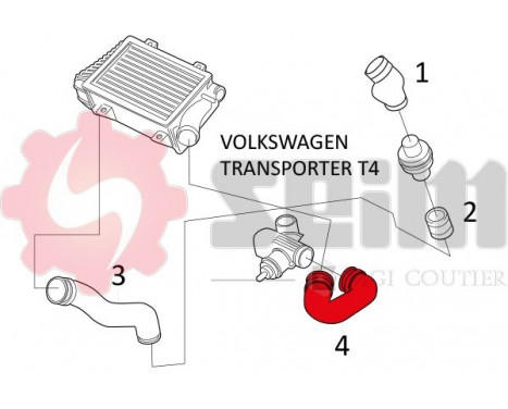 Charger Air Hose, Image 2