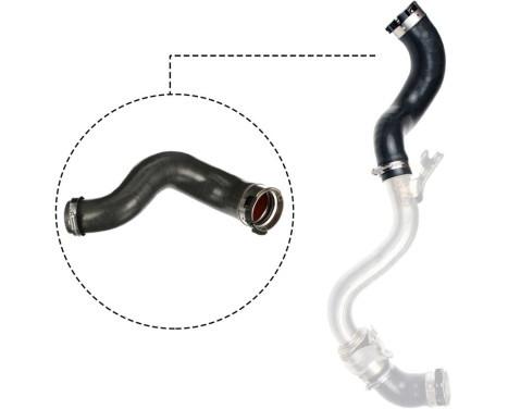 Charging air hose 09-1302 Gates