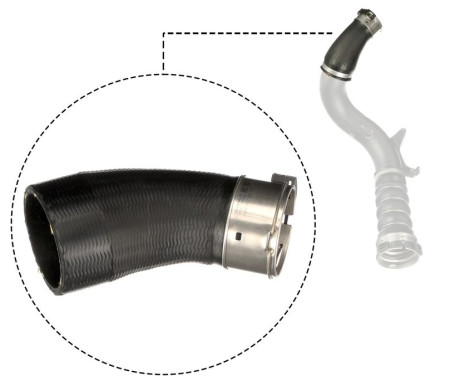 Charging air hose 09-1486 Gates, Image 2