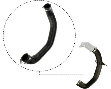 Charging air hose 09-1692 Gates, Image 2