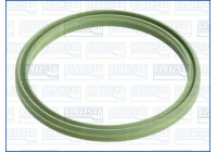 Sealing ring, charge air hose