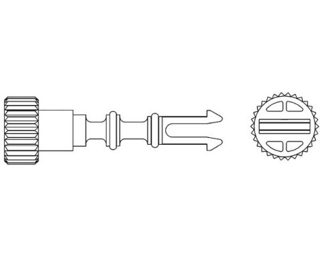 Bolt, radiator cap BEHR *** PREMIUM LINE ***, Image 2