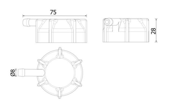 Cap, coolant tank BEHR *** PREMIUM LINE ***, Image 10