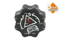 Closing cover, coolant reservoir