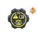 Closing cover, coolant reservoir