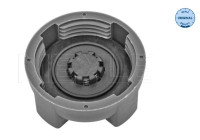 Closing cover, coolant reservoir