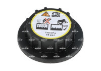 Closing cover, coolant reservoir