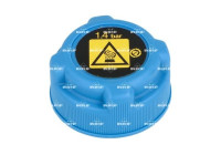 Closing cover, coolant reservoir