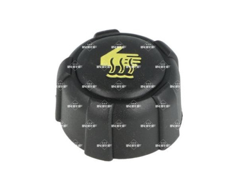 Closing cover, coolant reservoir