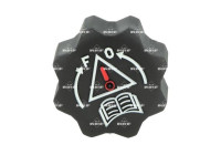 Closing cover, coolant reservoir