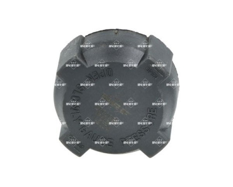 Closing cover, coolant reservoir