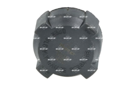 Closing cover, coolant reservoir