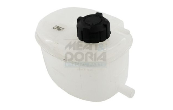 Cooling water tank, radiator